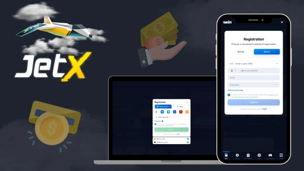 JetX registro